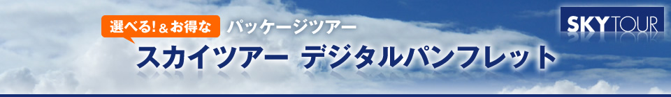 選べる＆お得なパッケージツアー／スカイツアー