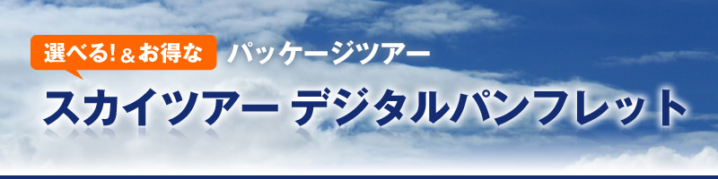 選べる＆お得なパッケージツアー／スカイツアー