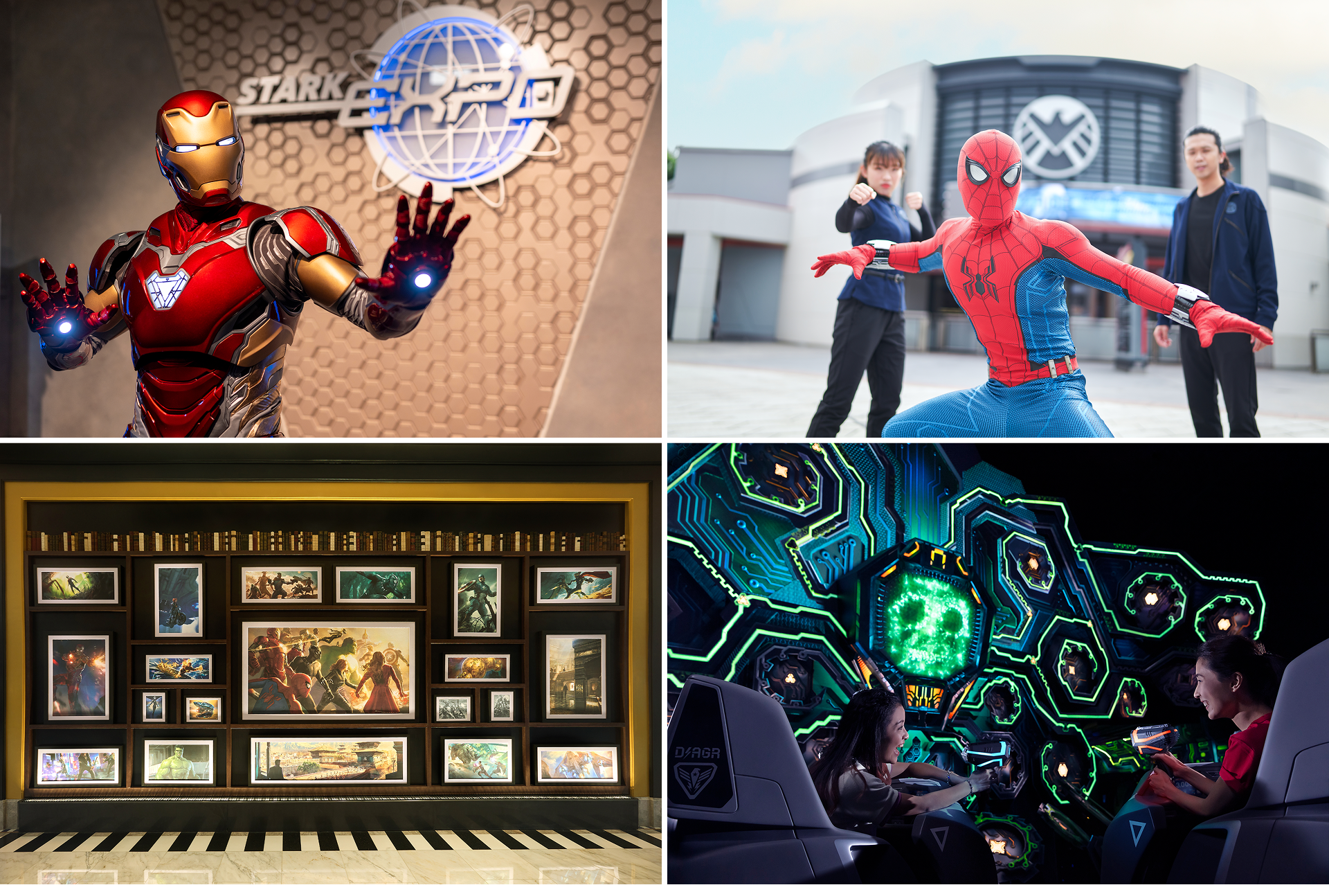 本ツアー限定！マーベルのスーパーヒーローたちとの特別なグリーティング体験！香港ディズニーランド「MARVEL SUPER HEROES EXPERIENCE」3日間／メインイメージ1