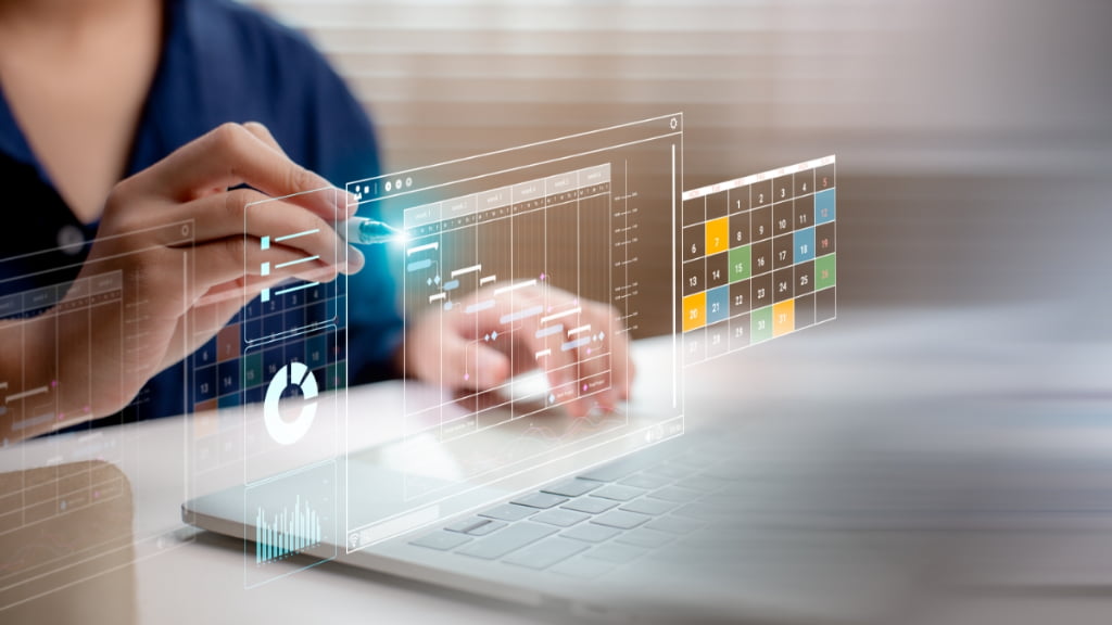 各タスクの状況をリアルタイムで「見える化」